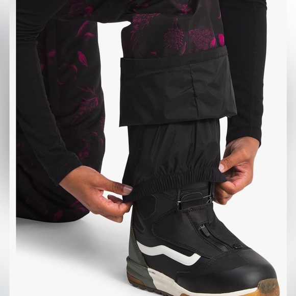 The North Face Freedom Insulated Snow Pants Roxbury Pink Halftone Print Size ML - Picture 4 of 12